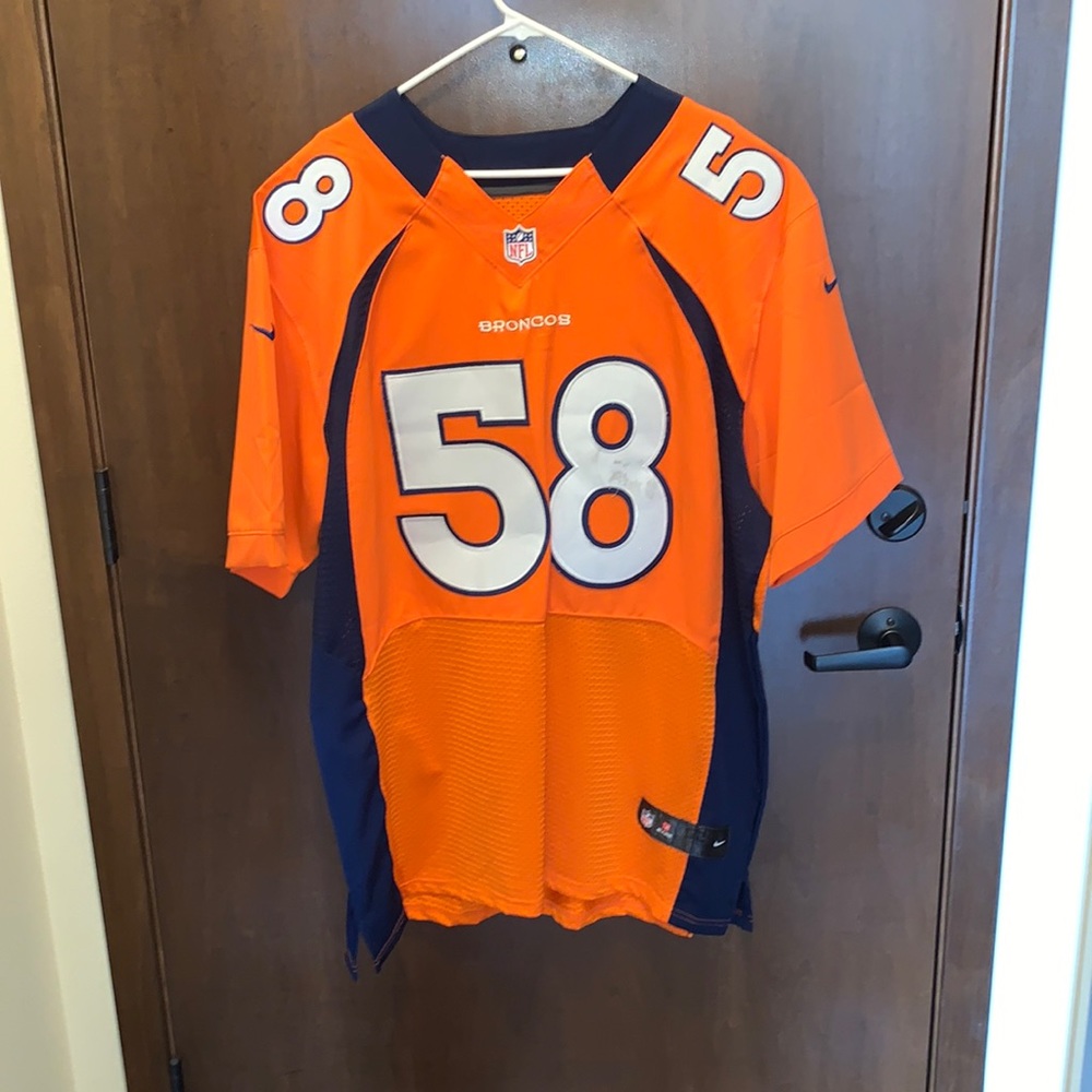 Denver Broncos Nike On Field Von Miller Jersey - Size 52
